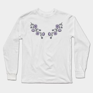 Collarbone roses Long Sleeve T-Shirt